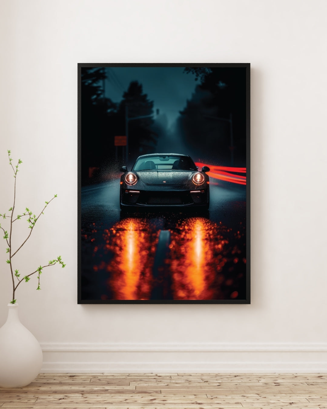 Minimalist Automotive Wall Decor by Aab Inspire