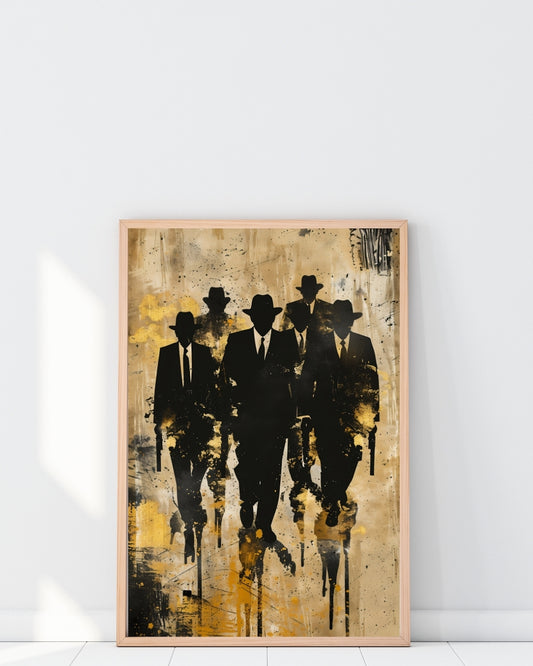 Gang Anime Wall Art by Aab Inspire
