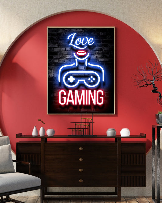 Minimalist Gaming Wall Art by Aab Inspire