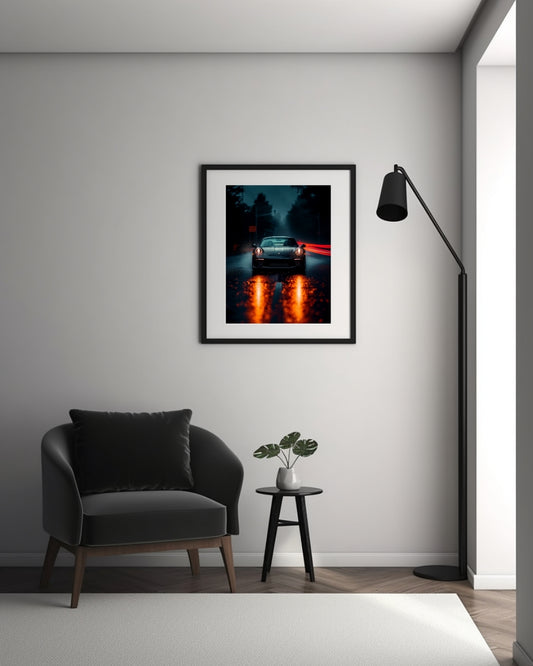 Classic Car Wall Art by Aab Inspire