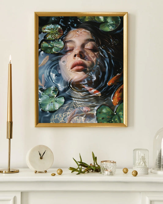 Modern Wall Art in Metallic Tones by Aab Inspire