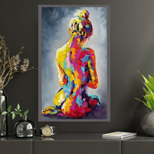 Dreamy Abstract Art Print by Aab Inspire