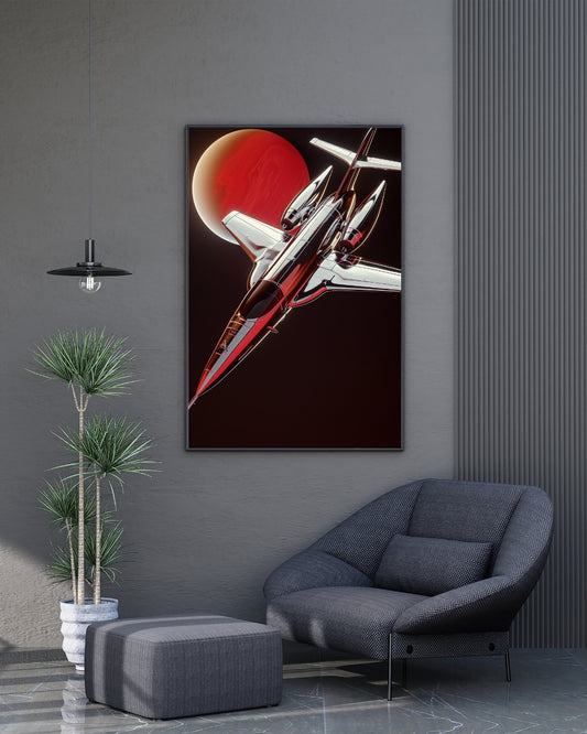 Zero Gravity Clash Wall Art by Aab Inspire
