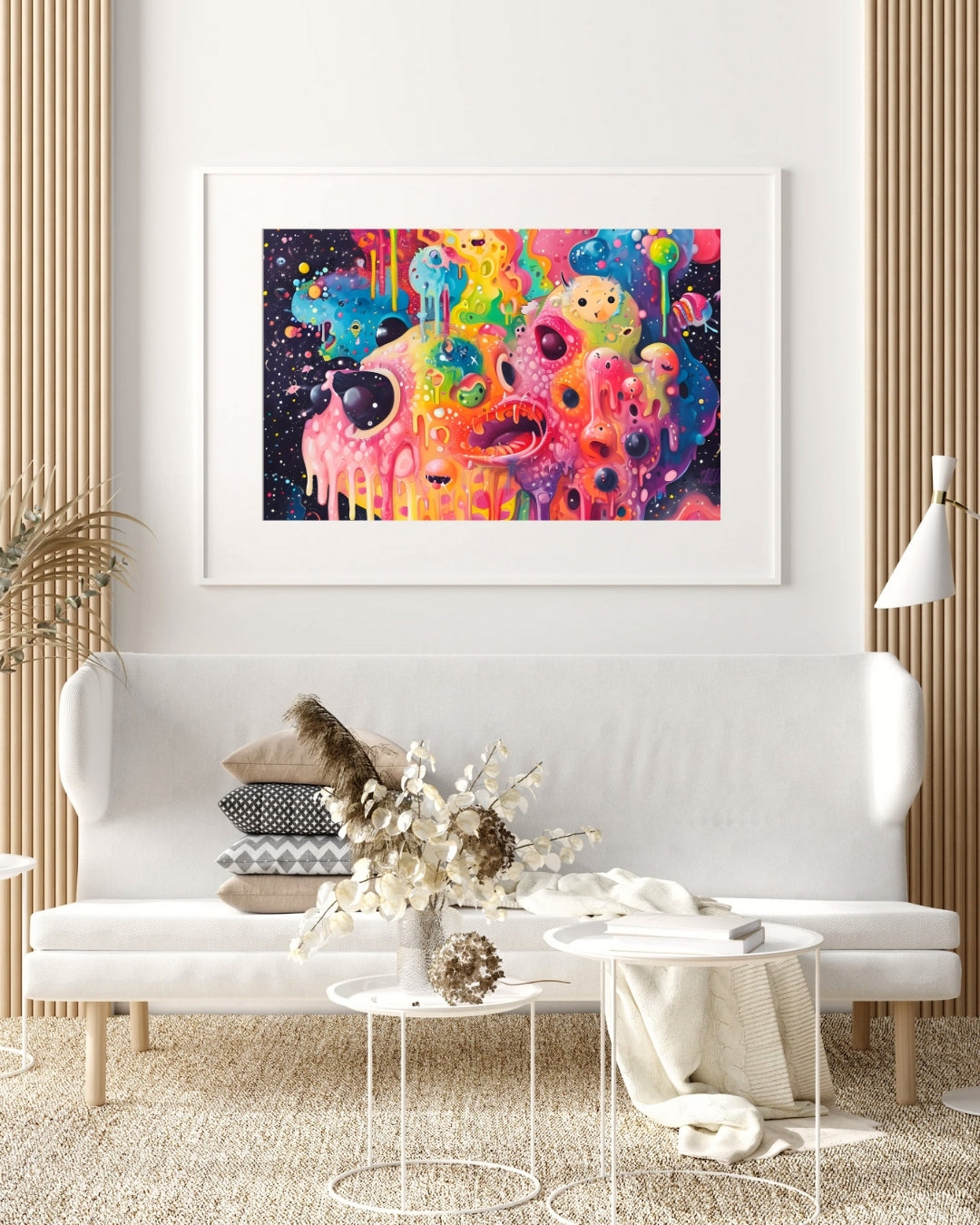 Hypnotic Trippy Wall Art by Aab Inspire