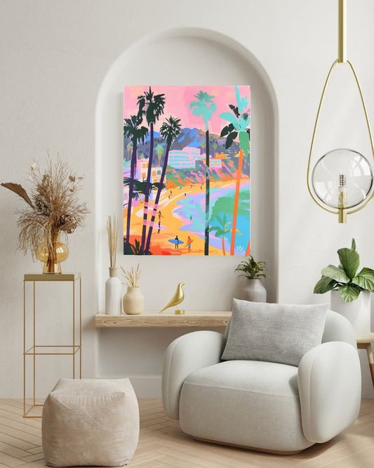 Abstract Beach Art by Aab Inspire