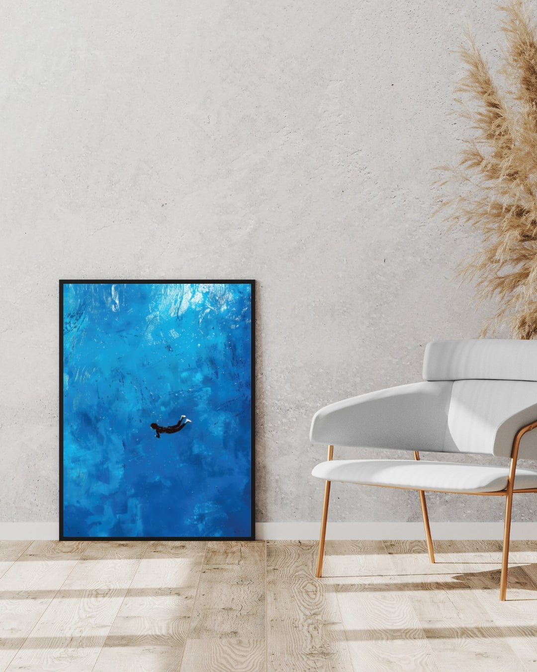 Modern Cityscape Painting Wall Art by Aab Inspire