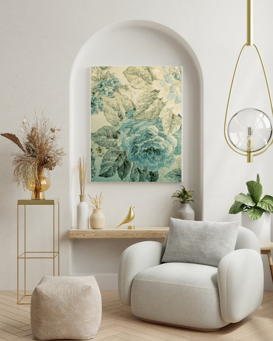 Floral Harmony Flower Wall Art by Aab Inspire