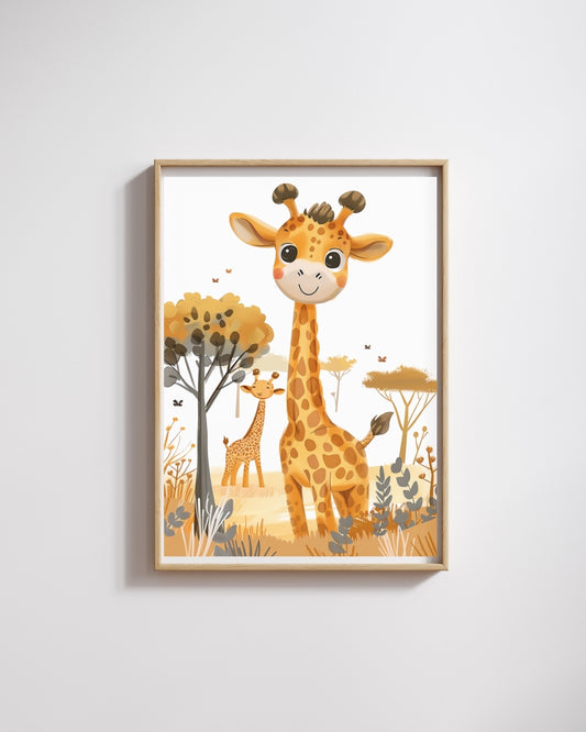 Animal-Themed Kids Wall Art by Aab Inspire