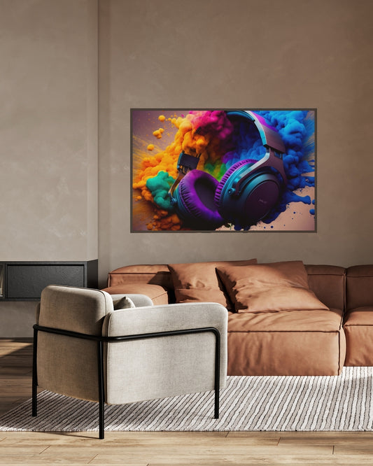 Abstract Gaming Wall Art by Aab Inspire