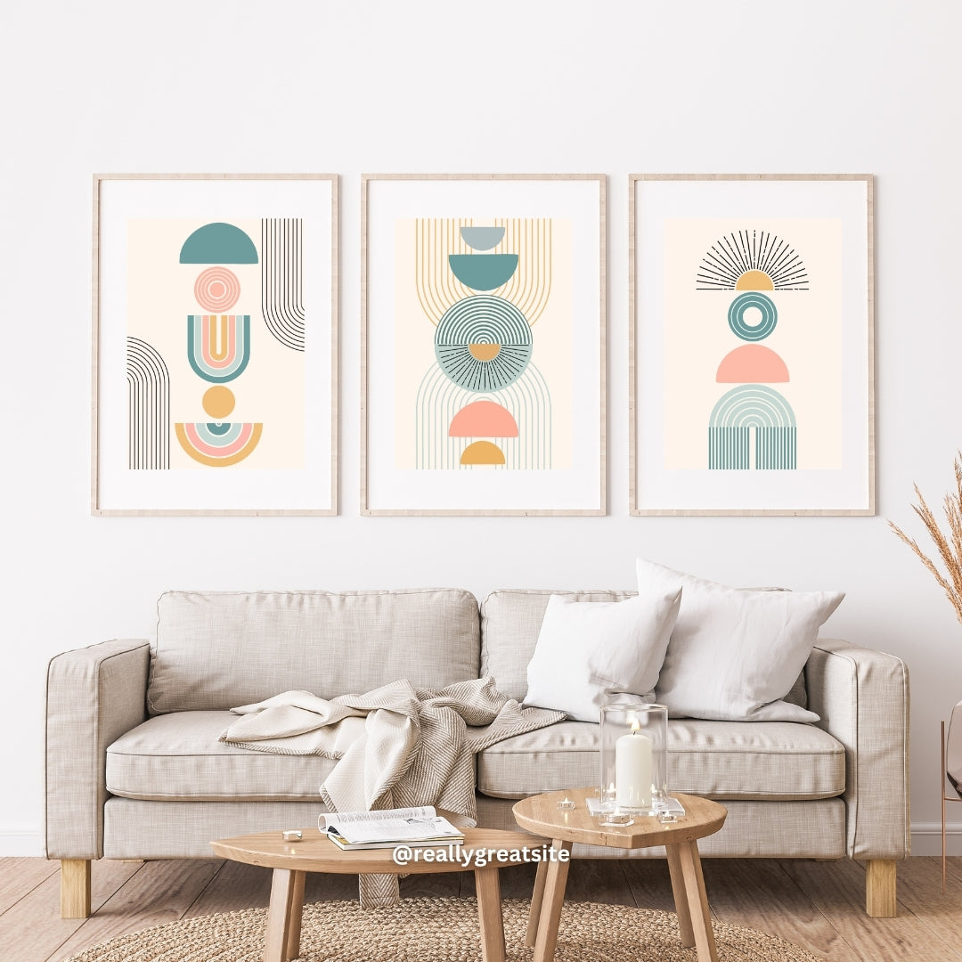 Minimalist Boho Wall Decor Print by Aab Inspire