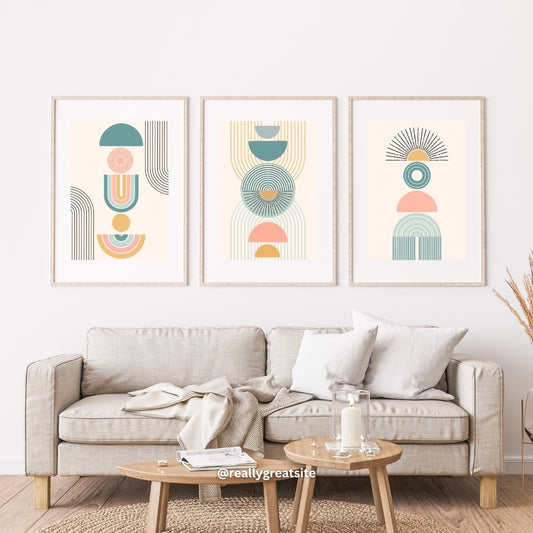 Minimalist Boho Wall Decor Print by Aab Inspire