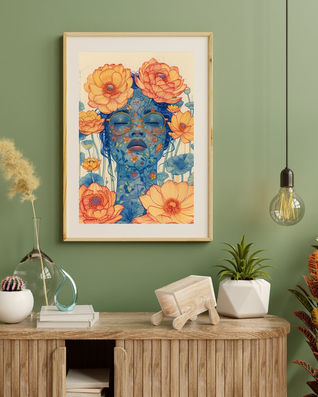 Vibrant Modern Wall Art by Aab Inspire