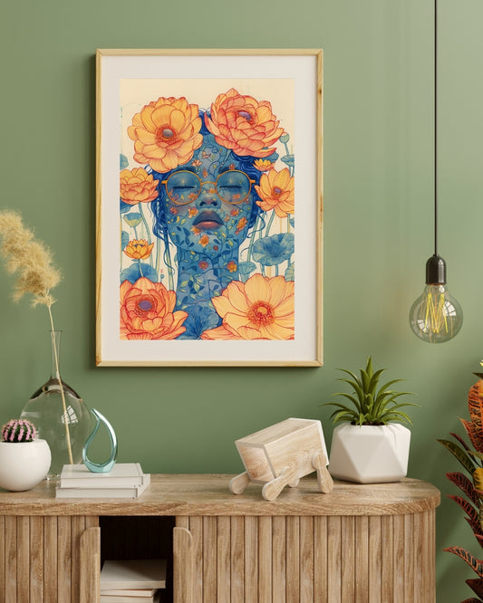 Vibrant Modern Wall Art by Aab Inspire