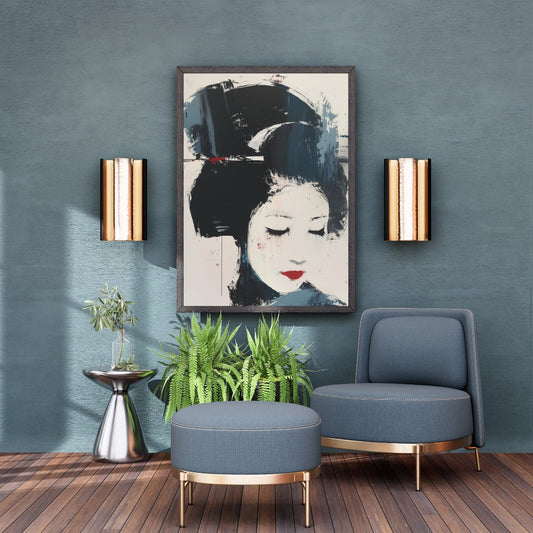 Mid-Century Abstract Art by Aab Inspire