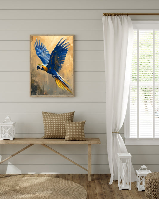 Charming Bird Art by Aab Inspire