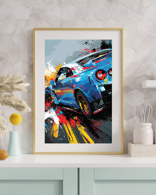 Car Lover’s Collection Wall Art by Aab Inspire