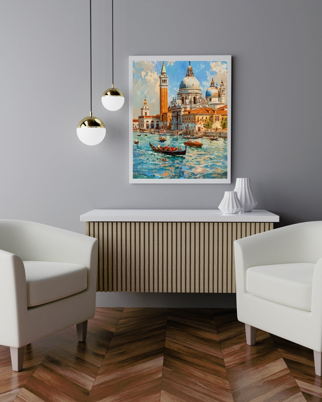 Rustic Boat Wall Art by Aab Inspire