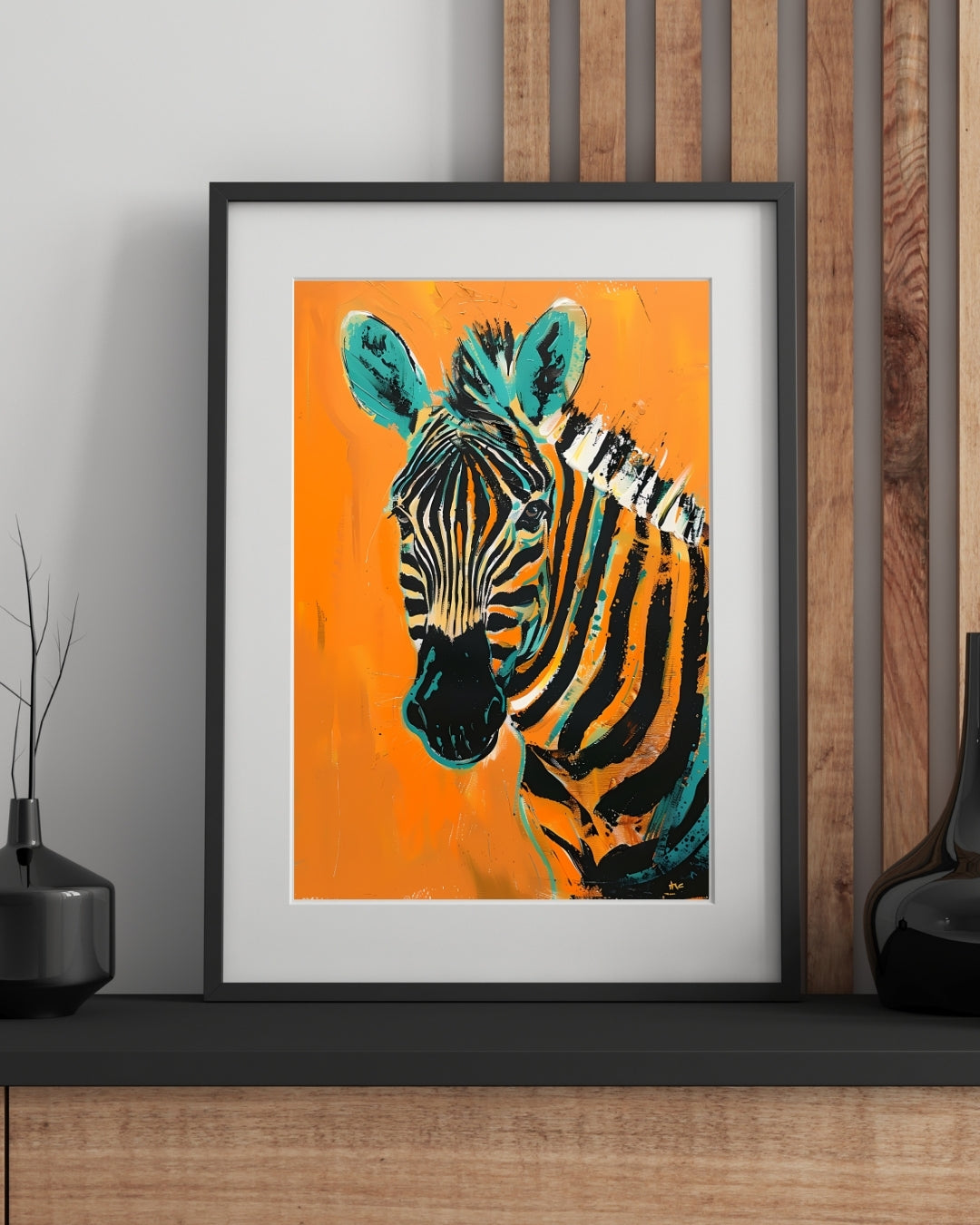 Classic Animal(Zebra) Wall Art by Aab Inspire