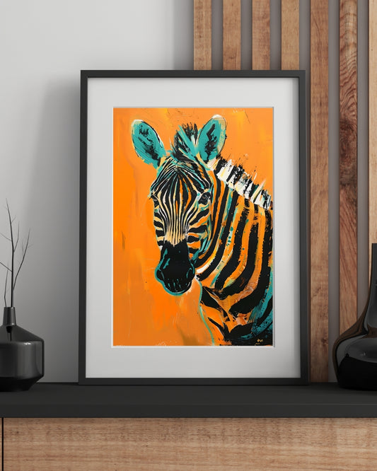 Classic Animal(Zebra) Wall Art by Aab Inspire