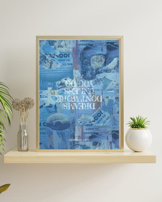 Motivational Wall Art for Courage by Aab Inspire