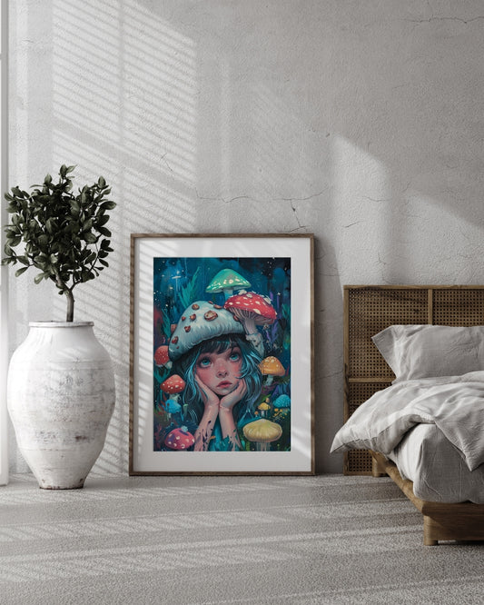 Spiritual Trippy Wall Art by Aab Inspire