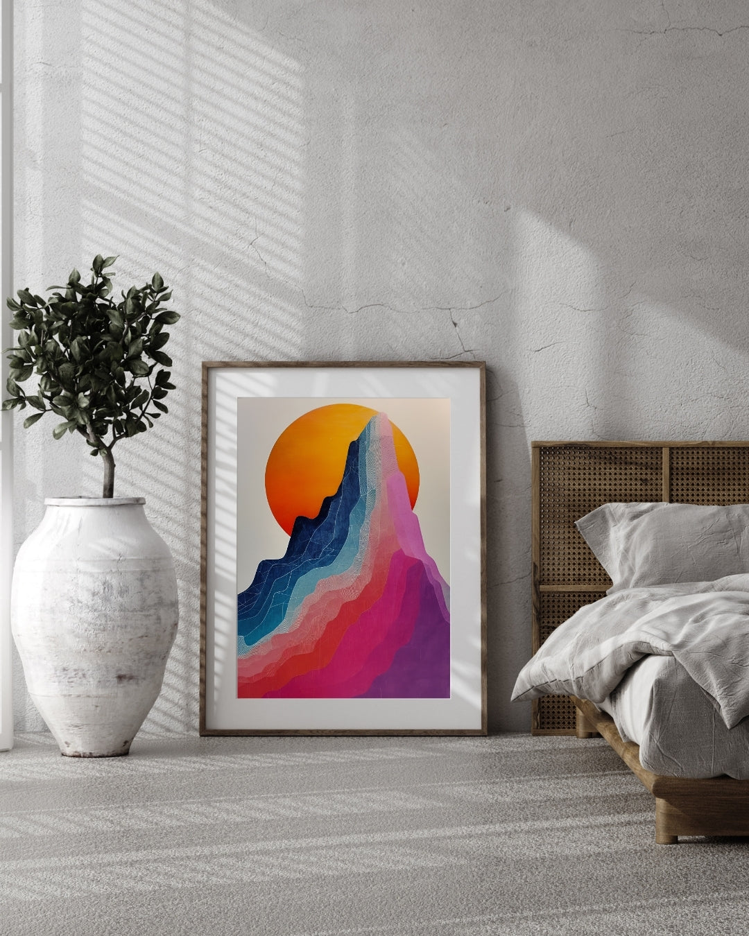 Earth-Toned Modern Wall Art by Aab Inspire
