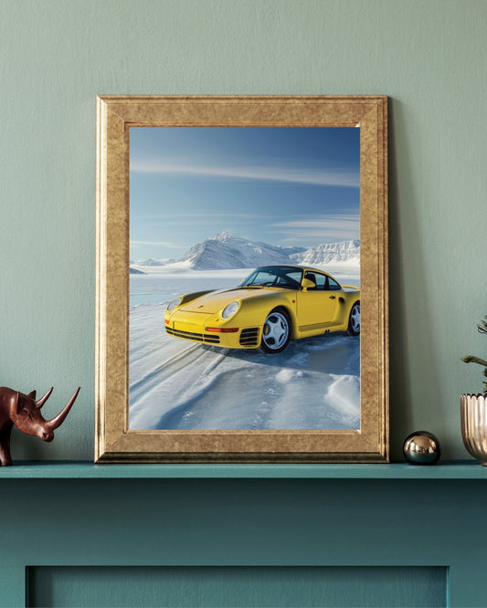 Iconic Sports Car Wall Decor by Aab Inspire
