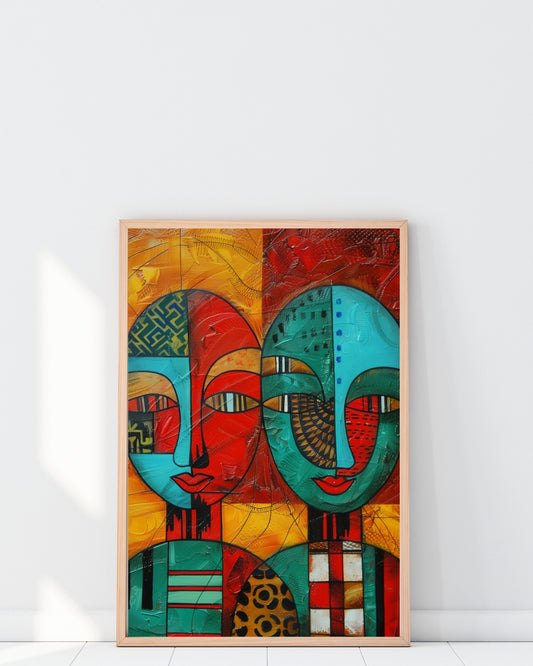 African-Themed Wall Art by Aab Inspire