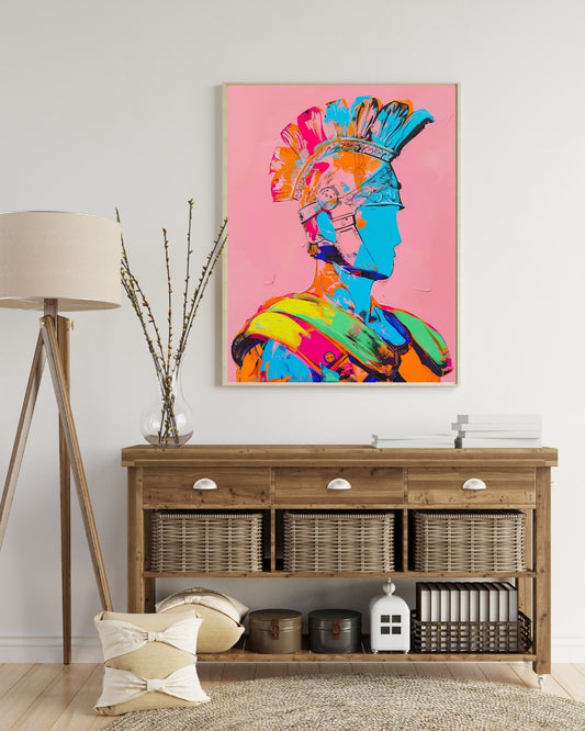 Modern Symmetry Pop Wall Art by Aab Inspire