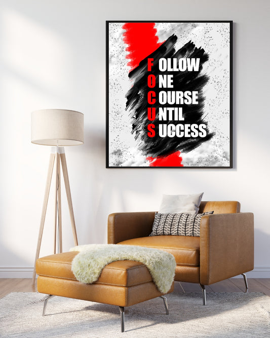 Motivational Wall Art for Growth by Aab Inspire