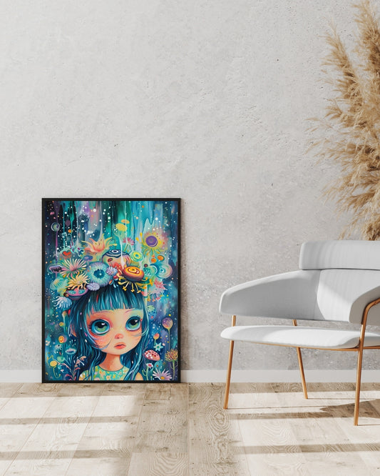 Mind-Bending Trippy Wall Art by Aab Inspire