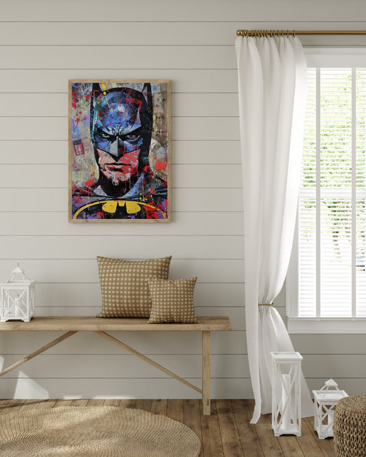 80s-Inspired Anime Wall Art by Aab Inspire