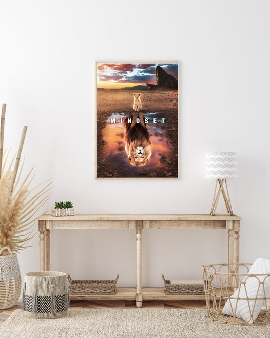 Motivational Wall Art for Positivity by Aab Inspire