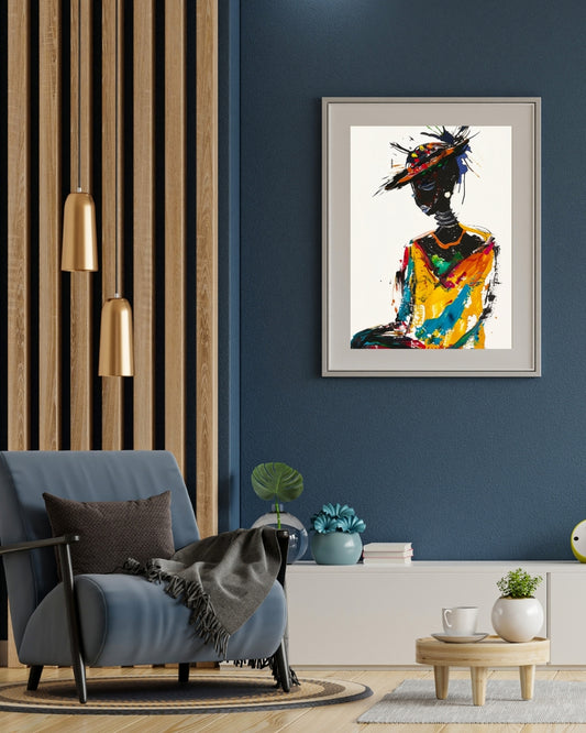 Traditional African Wall Art by Aab Inspire