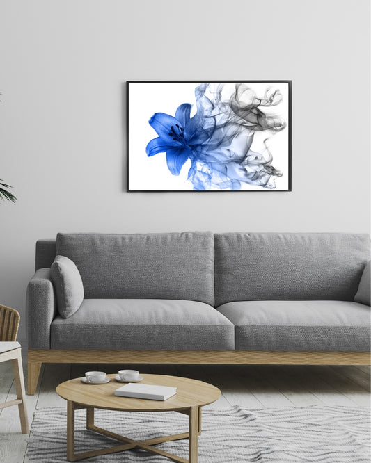 Minimalist Flora Flower Wall Art by Aab Inspire