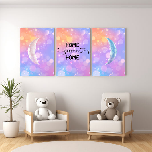 Home Sweet Home Creative Framed Print Aab Inspire